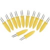 SupaHome Corn on the Cob Holders Forks - Pack Of 12