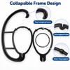 15-Inch Wig Hanger for Wig Storage – Collapsible Hanging PE
