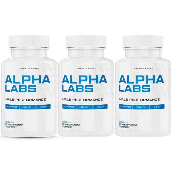 SunriseBrand Alpha Labs Male Performance - 3 Pack