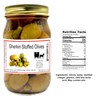Stuffed Large Olives - Choose Two 16 oz. Jars (Gherkin