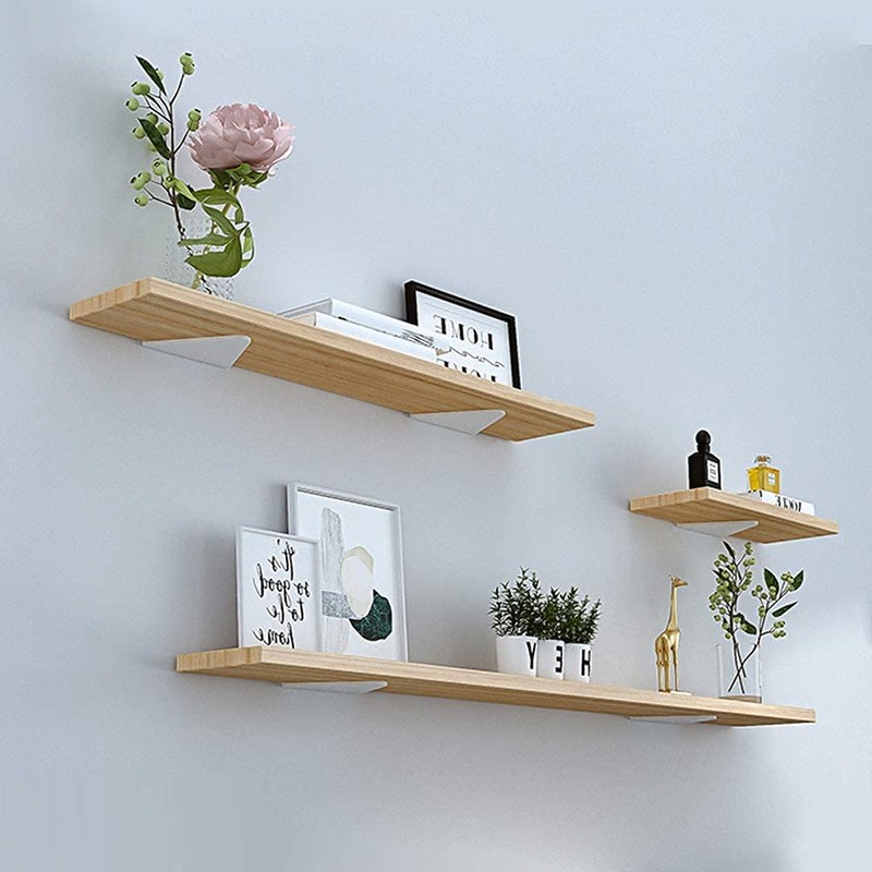 White Shelf Bracket , 4 Pcs 6" ,Shelf Supports -