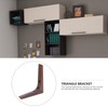 Wooden Shelf Brackets Heavy Duty L Floating Shelf Holders L