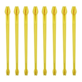 Fishing Hook Disgorger Snelled Fish Hook Remover Tool Plastic Portable Hook Extractor Dehooker Fishing Gear Accessories Small Large 8pcs