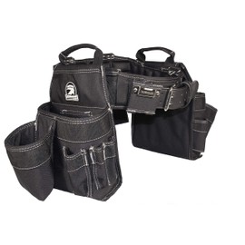 Gatorback Professional Carpenter's Tool Belt Combo w/Air-Channel Pro Comfort Back Support Belt. (2XL 45-49 Inch Waist)