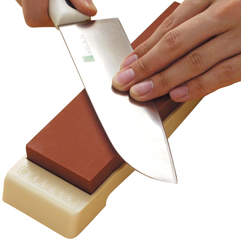 SK11 Household Whetstone with Base for Medium Finishes When No