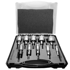 Carbide Stainless Steel Hole Saw, Drilling, Durable, Electric Drill, Impact Hole Cutter, Includes Pull, For Screwdriver Iron, Metal, Aluminum, DIY Drilling, Hexagonal Shaft, 0.25 inches (6.35 mm),