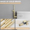 BATHLAVISH Handheld Bidet Sprayer for Toilet, All Brass Bathroom Toilet