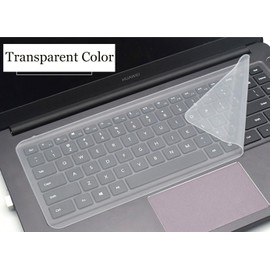 Tastaturschutzfolie aus Silikon,2 Stück Computer Tastatur Schutzfolie Tastatur Staubschutz kompatibel mit 15-17 Zoll Laptop, Universal & Wasserdichter