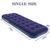 Outraveler Single Size Air Mattress Inflatable Bed with Pump and