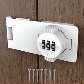 Cerradura de combinación sin llave, cerradura de combinación de 3 dígitos para puertas, cerradura de cierre con código de contraseña, cierre de puerta de aleación de zinc para cajones de cocina