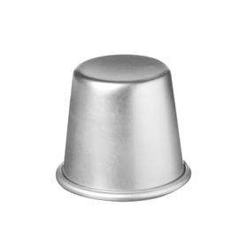 HENDI Babaform, with Beaded Edge, Baking Moulds, Diameter 70 x (H) 68 mm, Aluminium