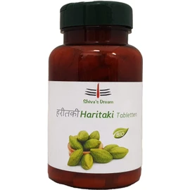 Haritaki Pellets Pack of 200 | Tested Quality from India | Shiva's Dream | All 3 Doshas in Balance – No Fillers 100% Pure – 750 mg per Pellet (5)