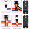 QICHEN Set de 2 Correas de Equipaje para Maletas Ajustable，4.2