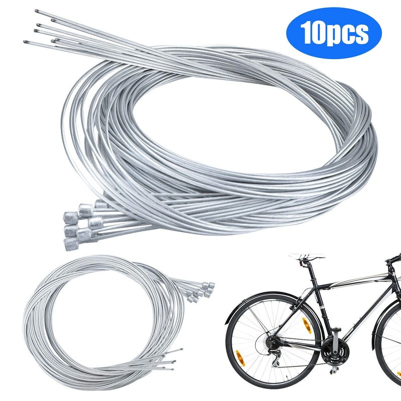 F Fityle Set of 10, Premium Bike Shift Cable, Professional