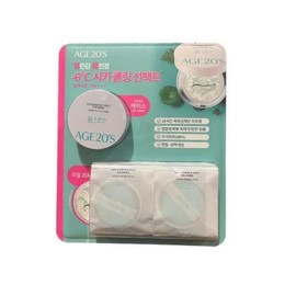 Age20s Sun Essence Pact Calming 12.5g x 2 + Case / Age20s 선 에센스 팩트 카밍 12.5g x 2 + 케이스