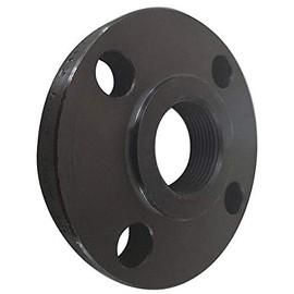 2" NPT Black Steel Threaded Flange