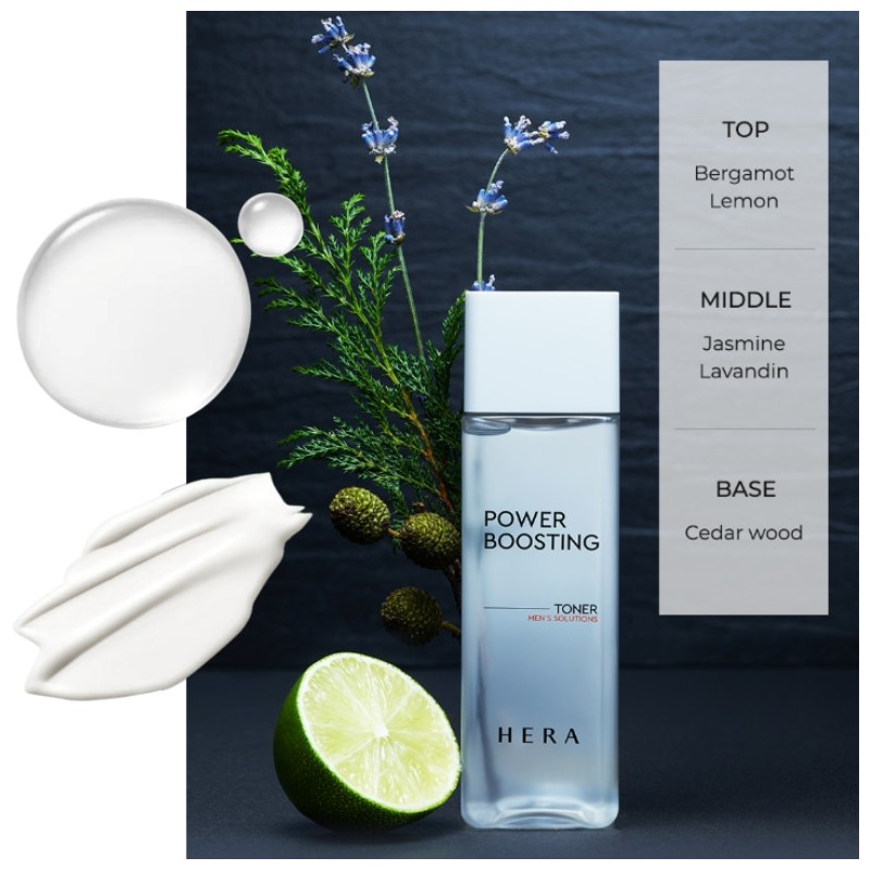 HERA Power Boosting Toner 150ml & Moisturizer 110ml with Gift