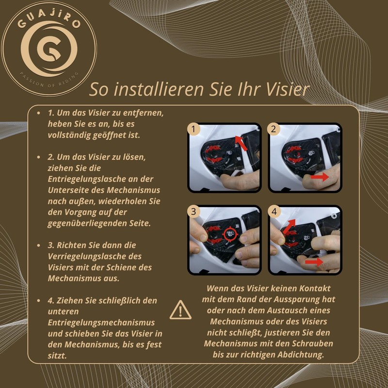 Guajiro - Visor Compatible with LS2 | FF320 | FF328