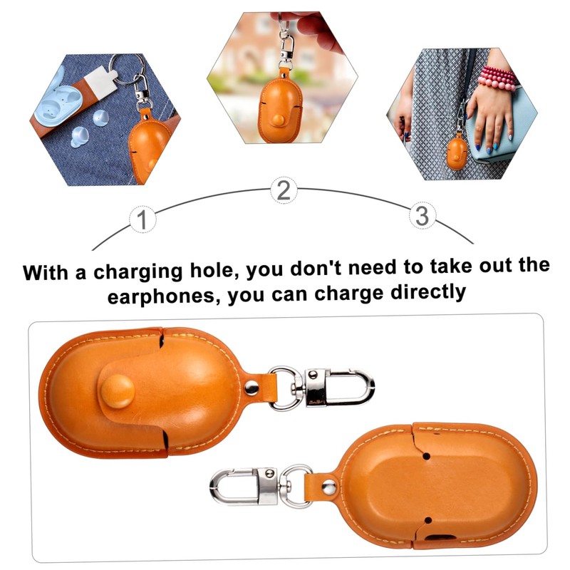 jojofuny 1pc Protective Case for Buds Earphone Storage Cover Charging