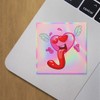Holographic Decal Stickers of Fall in Love Premium Waterproof Vinyl