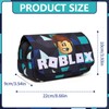 PIIMNT Roblx Pencil Case, Roblx Students Large Pencil Case Roblx