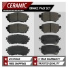 SIPAUTEC Front & Rear Ceramic Brake Pads Set For Mazda