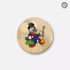 Unbranded Scrooge McDuck Cartoon Money | 4'' X 4'' Round