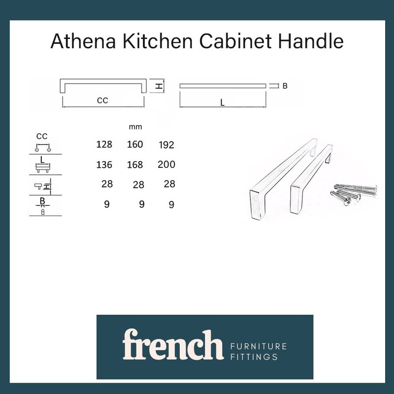 French Furniture Fittings Polished Chrome Kitchen Cabinet D Pull Handles