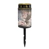 Poceacles Solar Lights Solar Cemetery Lights Solar Grave Lights Outdoor
