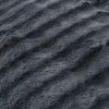 Luowei Winter Plush Bed Linen 200 x 200 cm Grey