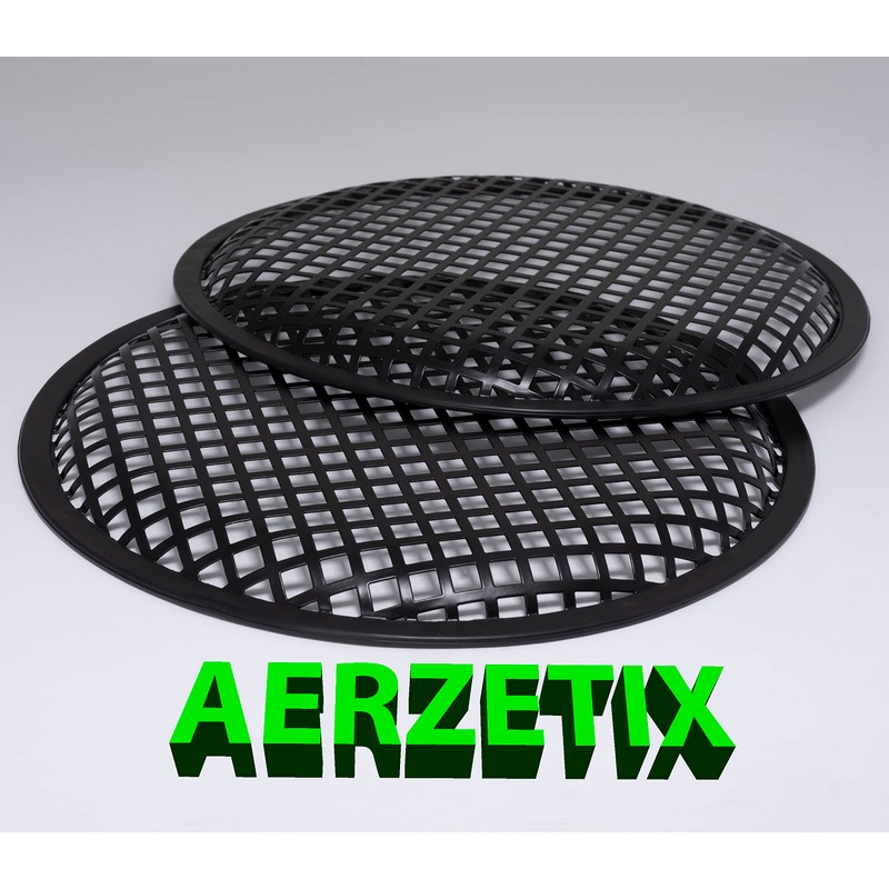 AERZETIX - C66075 Set of 2 Protective Nets for Speakers/Subwoofer