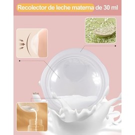 Colector de Leche Materna, 2PCS Conchas Recolectoras para Lactancia, 30ML