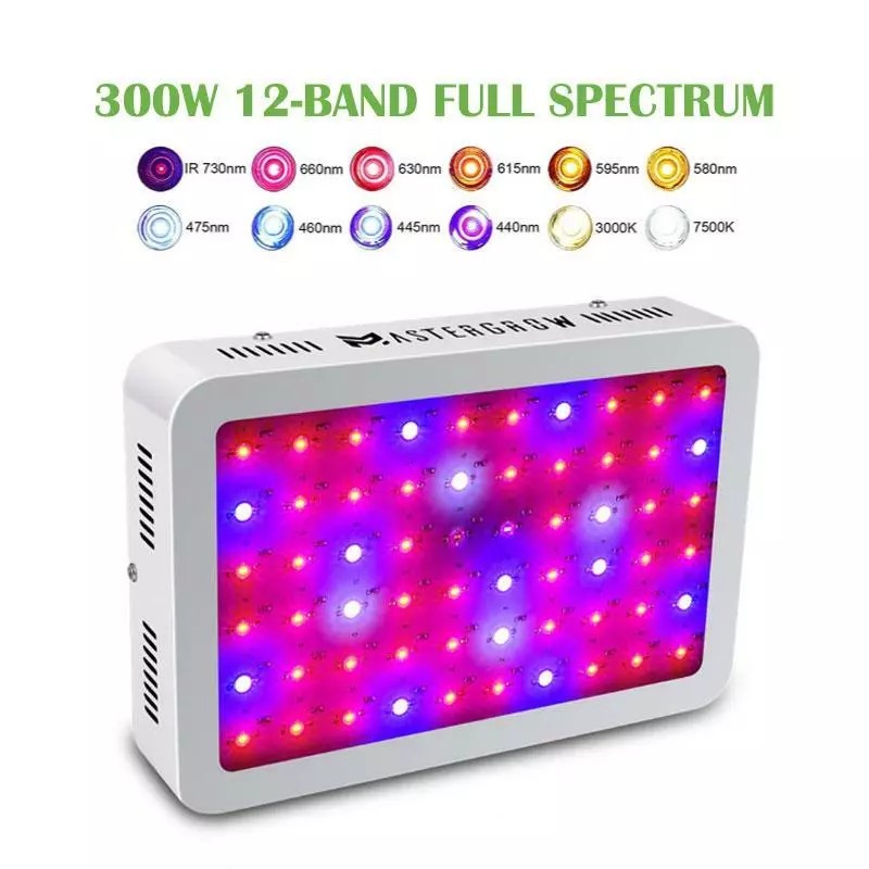 Roleadro LED Grow Light, Galaxy hydro Series 300W Indoor Plant