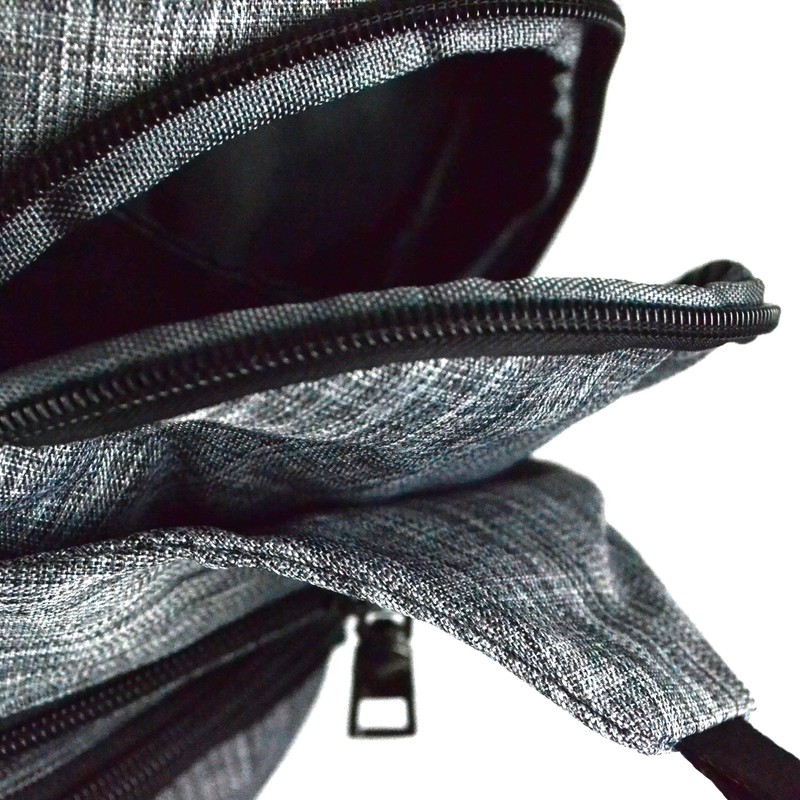 NuPouch Anti-Theft Daypack, Olive, Large