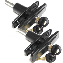 Gordon Glass Co. Tri-Mark Pop-Up Cap T-Handle 1-7/8" Unthreaded Shank - Pair