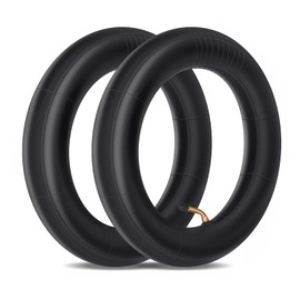 Pack of 2 12 Inch Pushchair Tube, Inner Tube 12 1/2 x 2 1/4, Bicycle Inner Tube 12 Inches, Thickened Hose, 12 1/2 x 2 1/4 Hose with Angle Valve 45°, for Prams, Tricycles and Balance Bikes