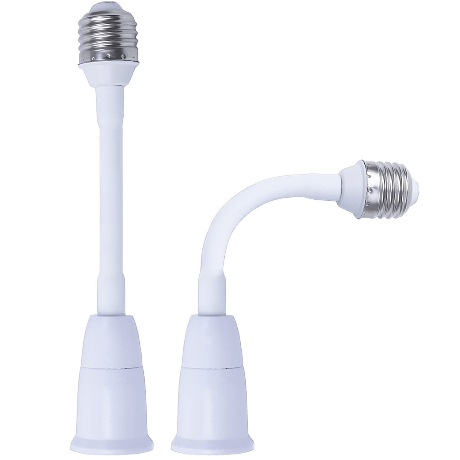 E26 Base Extension Adapter, E26 to E26, Extension Socket, Anti-Rust ...