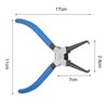 FUYUERO Coupler Removal Tool, Hose Plier, Fuel Line Plier, Car