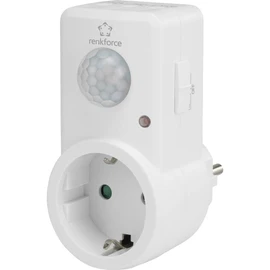Renkforce Zwischenplug PIR-Bewegungsmelder 120° white IP20