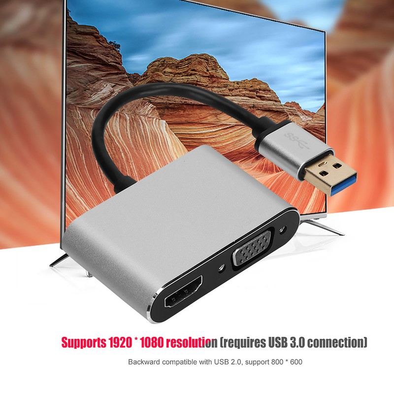 USB 3.0 to HDMI / VGA Adapter 1920 * 1080