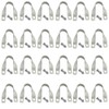 Cross-Connector (Purlin Bracket) for Greenhouse - Galvanized Steel (12 Pack