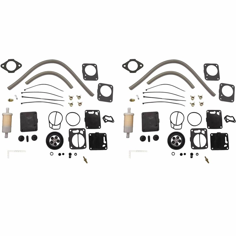 li_827040 For Yamaha Mikuni Dual Carb Carburetor Rebuild Kit 650