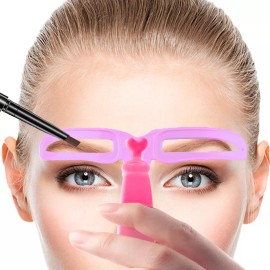 Universo en Linea Kit 8 Plantillas Delineado Ceja Maquillaje Profesional Full