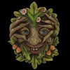 Fiesta Studios Cheeky Peeper Treant Face Wall Plaque Garden Greenman