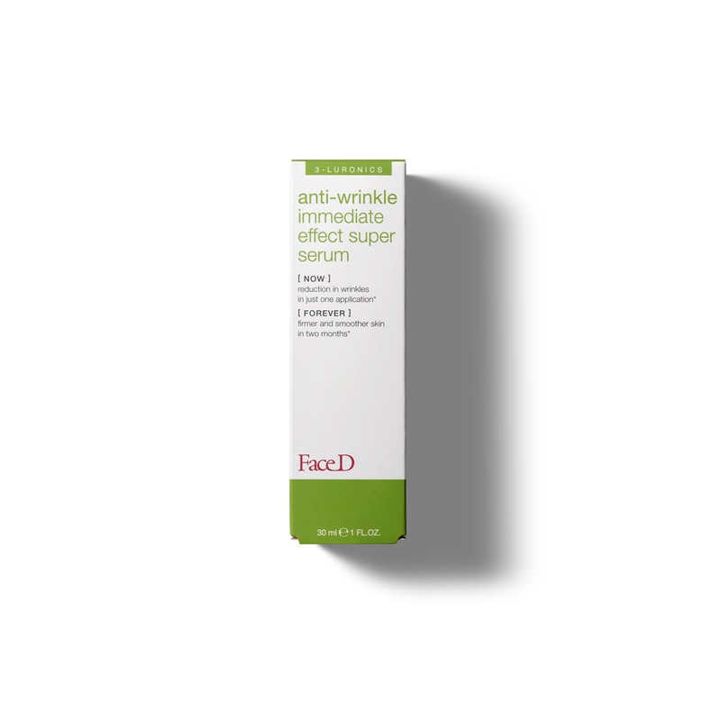 FaceD Anti-wrinkle super serum with immediate effect