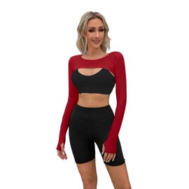 Hairwilly Cooling Shawl Arm Sleeve Sun Protection Women's tops for Golfing,Riding,Driving