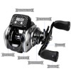 Digital Display Fishing Reel 6.3:1 16+1BB Baitcasting Reel with Larger