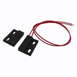 CENPEK Molded 0-230V Magnetic Switch, Embedded Security Window Door Contact Sensor, Magnetic Alarm Reed Switch Magnet Proximity Circuit,