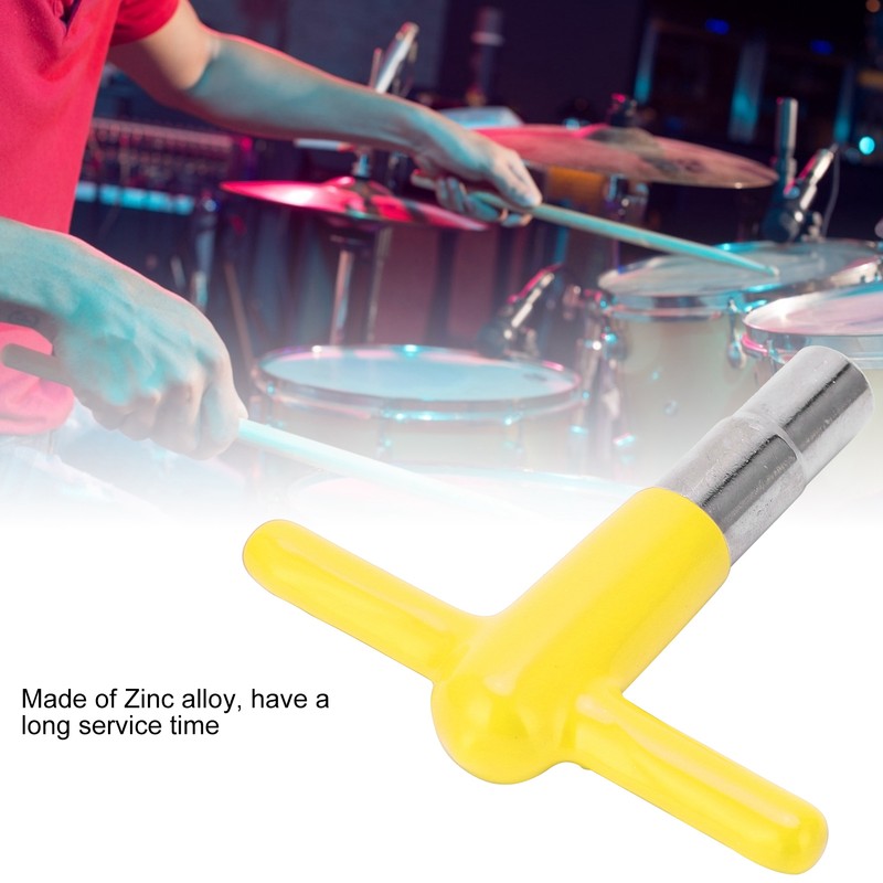 4 Pcs Drum Tuning Keys T Handle Metal Sturdy Smoothly