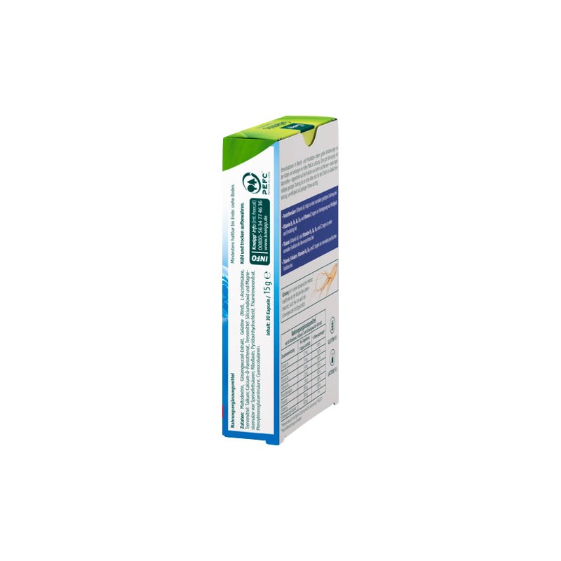 Kneipp Memory Concentration Capsules 30 cap